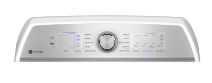 GE Profile - PTW600BSRWS - 5.0 cu ft Smart Top‑Load Washer & PTD60EBSRWS - 7.4 cu ft Smart Electric Dryer – White
