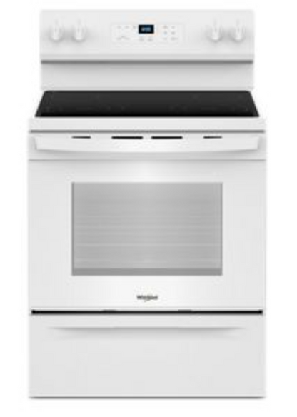 Open Box: Whirlpool 30-inch Electric Range with No Preheat Mode - 89CAO315