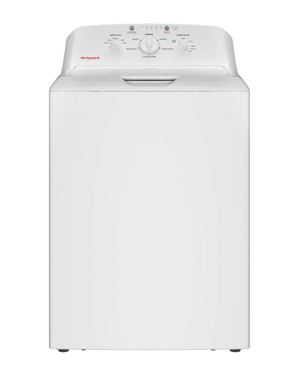 New, In Box: Hotpoint® 4.0 cu. ft. Capacity Washer & Hotpoint® 6.2 cu. ft. Capacity Electric Dryer - HTW265ASWWW & HTX26EASWWW