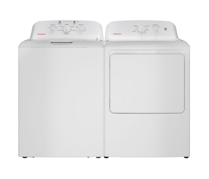 New, In Box: Hotpoint® 4.0 cu. ft. Capacity Washer & Hotpoint® 6.2 cu. ft. Capacity Electric Dryer - HTW265ASWWW & HTX26EASWWW