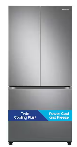 Samsung- RF18A5101SR - 3 Door Counter Depth French Door in Stainless Steel
