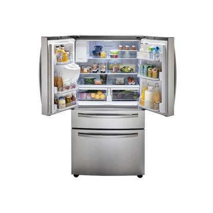 Samsung - RF28R7201SR/AA - 28 Cu Ft 4‑Door French‑Door Refrigerator