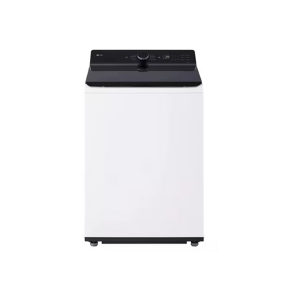LG - WT8400CW - 5.5 cu. ft. Mega Capacity Smart Top Load Washer & DLE8400WE - 7.3 cu. ft. Ultra Large Capacity Rear Control Electric Dryer with LG EasyLoad™ Door