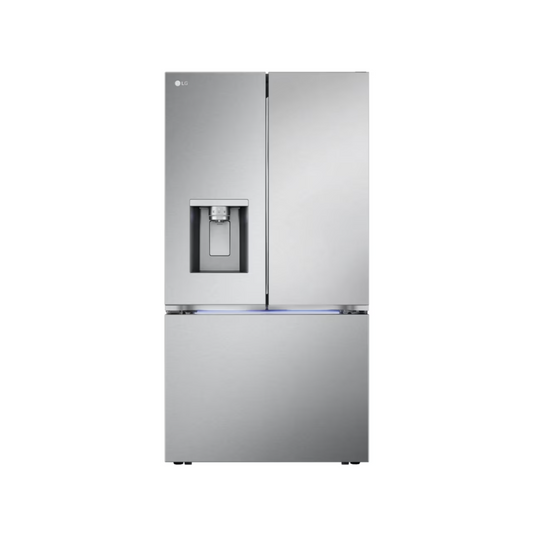 LG - LRYXC2606S - 26 cu. ft. Smart Counter-Depth MAX™ French Door Refrigerator with Four Types of Ice