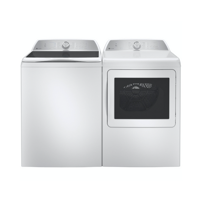GE Profile - PTW600BSRWS - 5.0 cu ft Smart Top‑Load Washer & PTD60EBSRWS - 7.4 cu ft Smart Electric Dryer – White