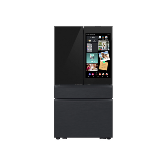 Samsung - RF90F29AECEAA - 28.6 Cu Ft Bespoke 4‑Door French‑Door Refrigerator with AI Family Hub™+ & AI Vision Inside™