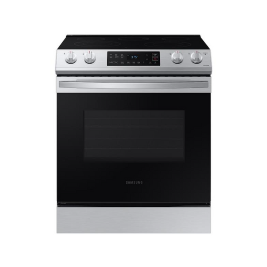 Samsung - NE63T8111SS/AA - 30″ Slide‑In Smart Electric Range