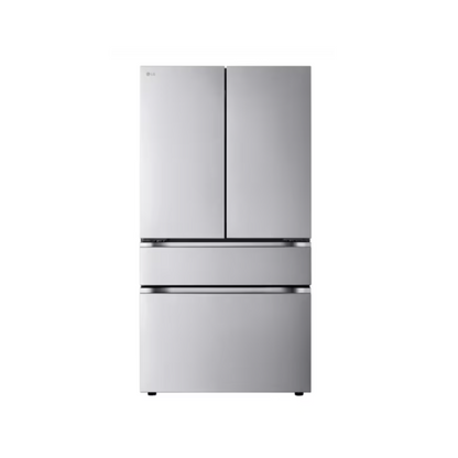 LG - LF30S8210S - 30 cu. ft. Smart Standard-Depth 4-Door French Door Refrigerator with Full-Convert Drawer