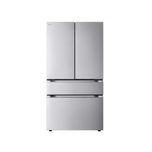 LG - LF30S8210S - 30 cu. ft. Smart Standard-Depth 4-Door French Door Refrigerator with Full-Convert Drawer