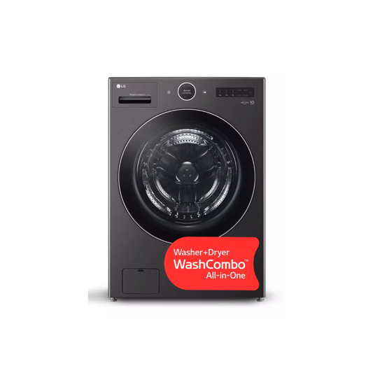 LG - WM6998HBA - Ventless Washer/Dryer Combo LG WashCombo™ All-in-One 5.0 cu. ft. Mega Capacity with Inverter HeatPump™ Technology and Direct Drive Motor