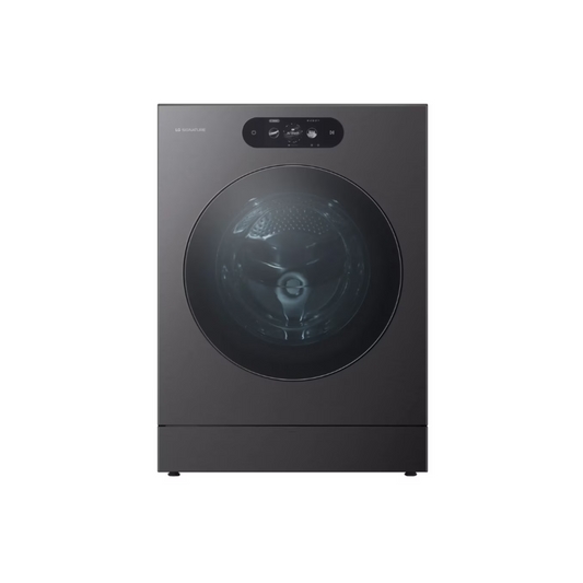 LG - WM9901HBA - LG SIGNATURE 5.8 cu. ft. Mega Capacity Smart Front Load Washer with Touch LCD Control