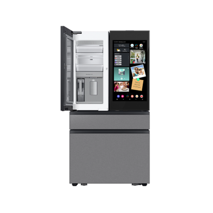 Samsung - RF90F23AECR - AI Family Hub™ | AI Vision Inside™ & AOD | 23 cu.ft. Counter Depth 4-Door French Door (Open Box)