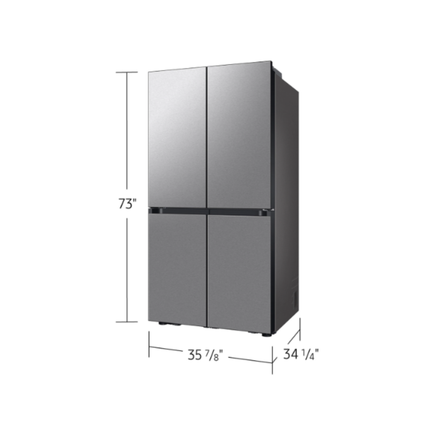 Samsung - RF29DB970012AA - 29 Cu. Ft. Bespoke 4‑Door Flex™ Refrigerator (125012052506) - OB