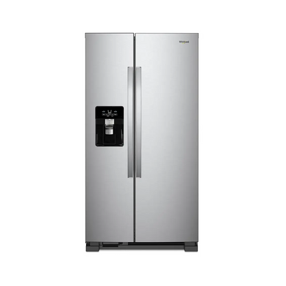 Whirlpool - WRS331SDHM - 33-inch Wide Side-by-Side Refrigerator - 21 cu. ft.