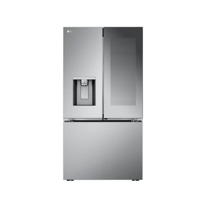 LG - LRYKC2606S - 26 cu. ft. Counter-Depth French Door Refrigerator - Stainless Steel