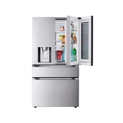 LG - LH29S8565S - 29 cu. ft. Smart InstaView® Door-in-Door® Standard-Depth MAX™ 4-Door French Door Refrigerator with MyColor™ and Craft Ice™