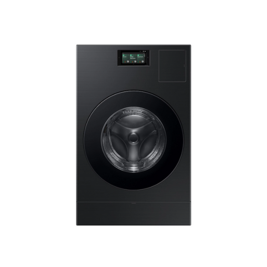Samsung - WD53DBA900HB - 5.3-cu ft Capacity Brushed Black Ventless All-In-One Washer Dryer Combo
