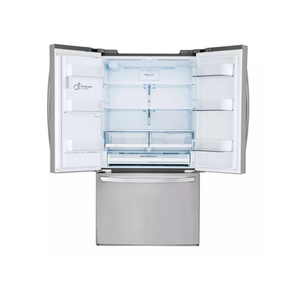 LG - LFXS26973S - 26 cu. ft. Smart wi-fi Enabled French Door Refrigerator