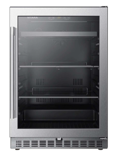 Vitara - VBBW1050R - 24″ Beverage Center – Stainless Steel