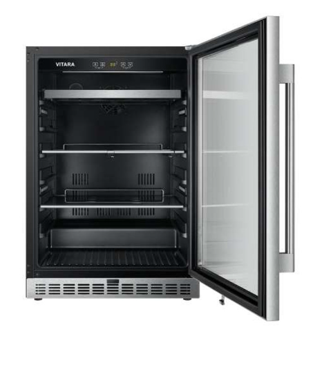Vitara - VBBW1050R - 24″ Beverage Center – Stainless Steel